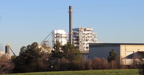 Biomass power plant in Colbert, Georgia