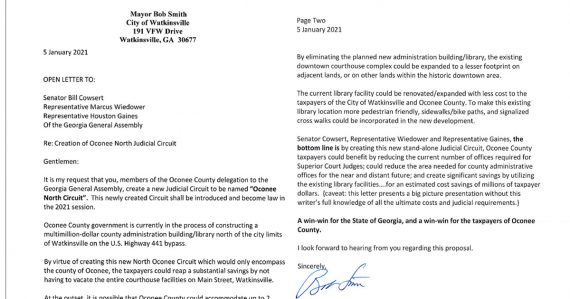 Bob Smith's open letter