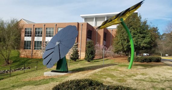 ACC library solar garden