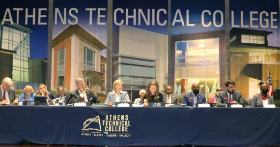 Redistricting hearing at Athens Tech