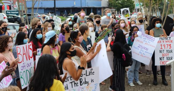 Reproductive Justice protest, 10-3-21