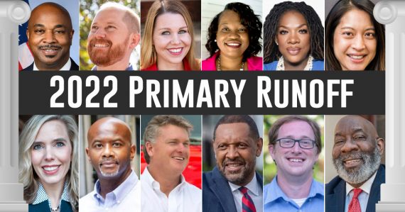 Montage of primary candidates