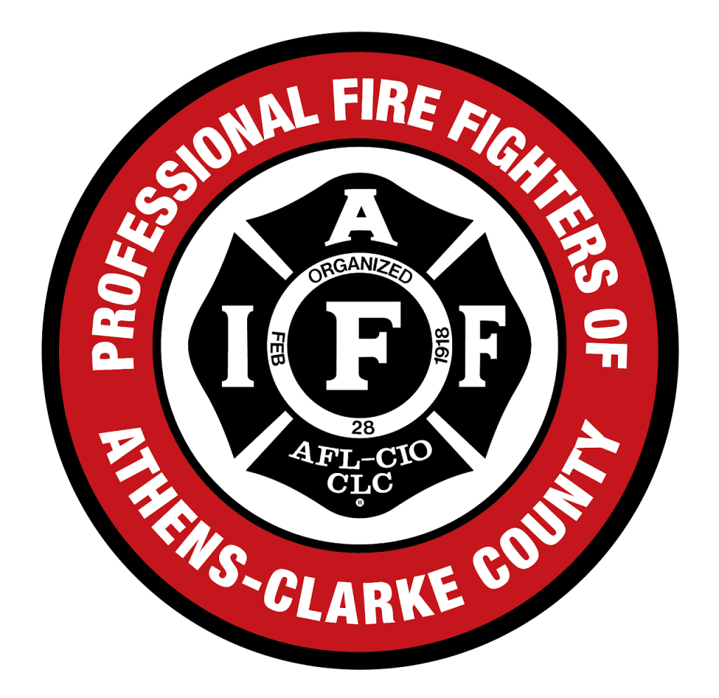 The Professional Firefighters of Athens-Clarke County logo