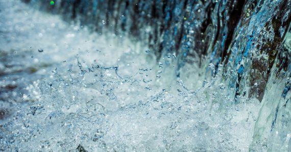 water gushing