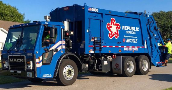 Republic Trash Truck