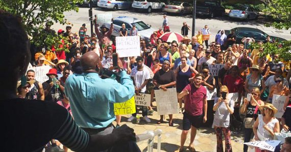 Athens Anti-Discrimination Movement protest