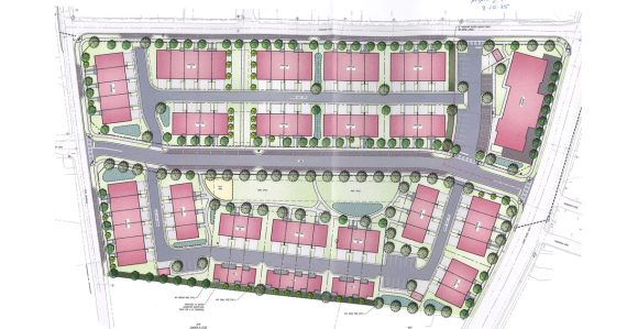 Proposed Gaines School Road townhomes