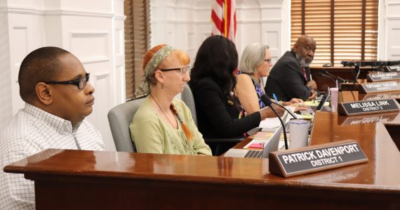 ACC Commissioners at city hall in Athens, GA