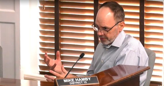 Commissioner Mike Hamby
