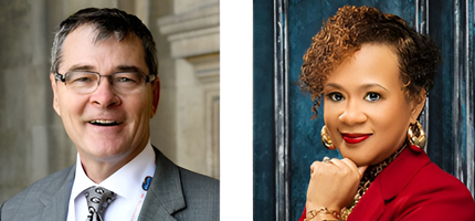 Tim Echols and Alicia Johnson