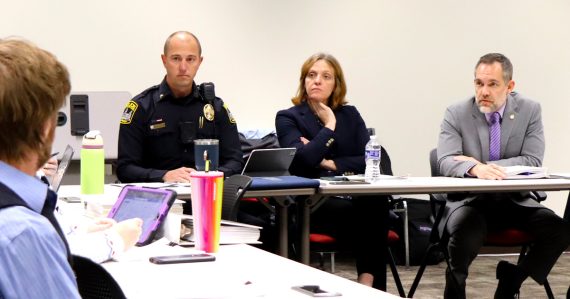 PSCOB members question Deputy Chief Harrison Daniel