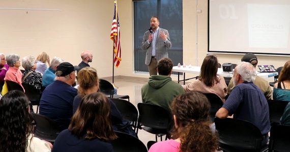 Eric Gisler town hall meeting