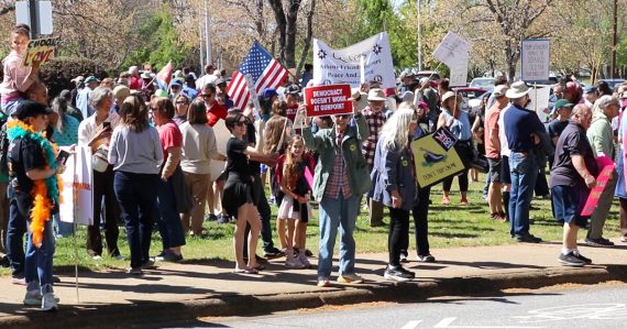 No Kings protest